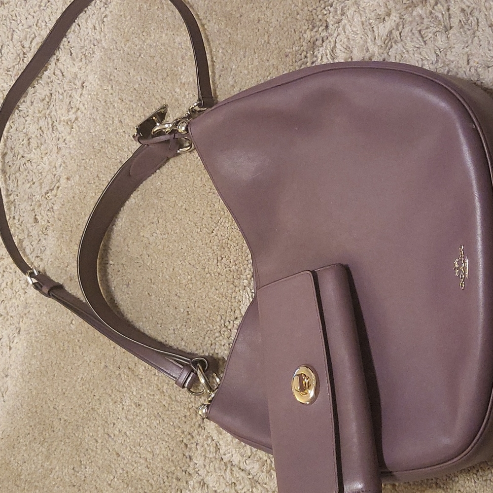 Coach bag and wallet set